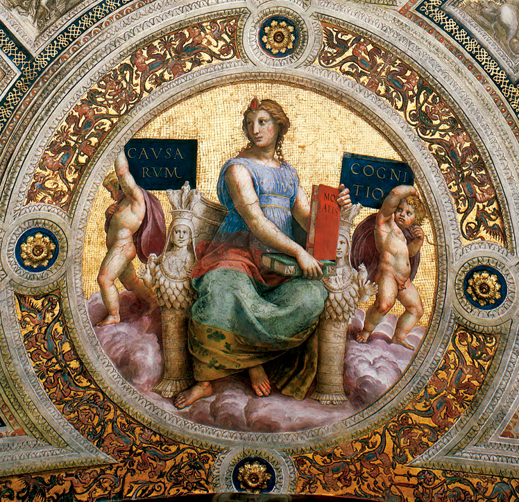   拉斐尔·桑西  Raffaello Santi——梵帝冈宫天顶画 哲学